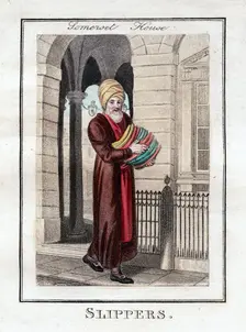 Slippers Somerset House, London, 1805
