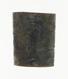 Slit Cylinder (jue), Eastern Zhou period, 7th/6th century B.C. Creator: Unknown