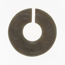 Slit Ring (jue), Early Eastern Zhou period, 8th-7th century B.C. Creator: Unknown