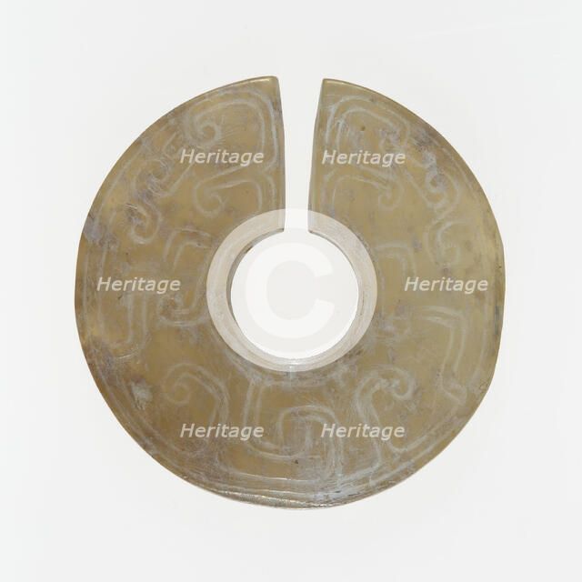 Slit Ring (jue), Eastern Zhou period, 8th/7th century B.C. Creator: Unknown.