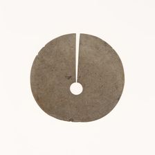 Slit Ring (jue), Neolithic period, 4th/3rd millennium B.C. Creator: Unknown