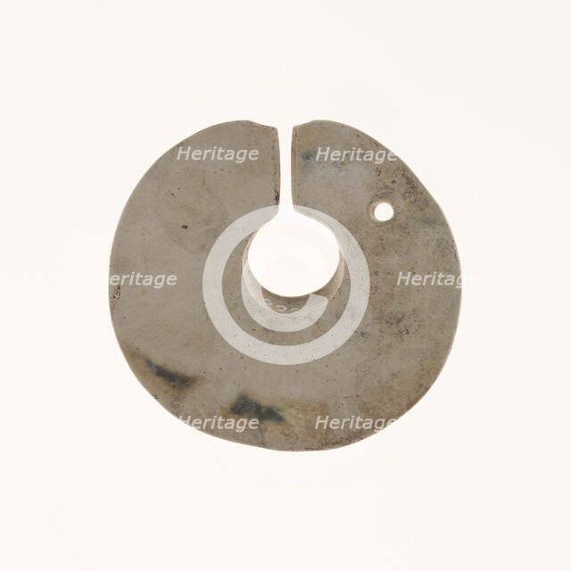 Slit Ring (jue), Neolithic period, 5th/4th millennium B.C. Creator: Unknown.