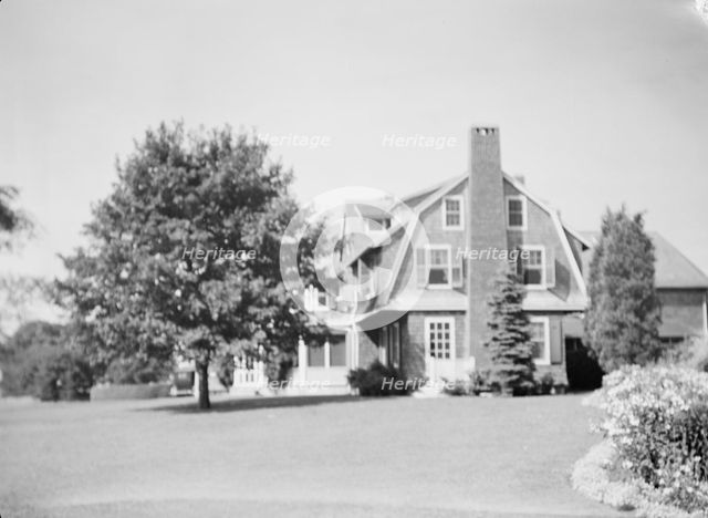 Sloan, John, Mrs. (Elsie Sloan), house, 1931 Creator: Arnold Genthe.