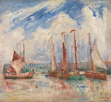 Sloops, 1890. Creator: James Ensor