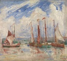 Sloops, 1890. Creator: James Ensor