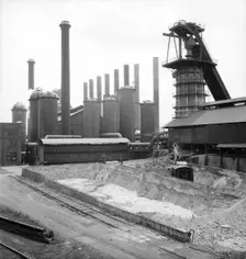 Sloss-Sheffield Steel and Iron Company, Birmingham, Alabama, 1936. Creator: Dorothea Lange