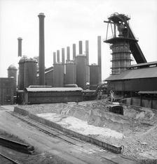 Sloss-Sheffield Steel and Iron Company, Birmingham, Alabama, 1936. Creator: Dorothea Lange