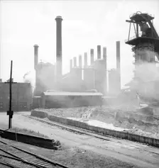 Sloss-Sheffield Steel and Iron Company, Birmingham, Alabama, 1936. Creator: Dorothea Lange