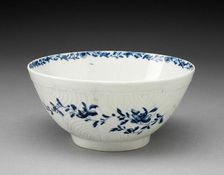 Slop Bowl, Worcester, c. 1760. Creator: Royal Worcester