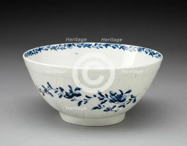 Slop Bowl, Worcester, c. 1760. Creator: Royal Worcester.