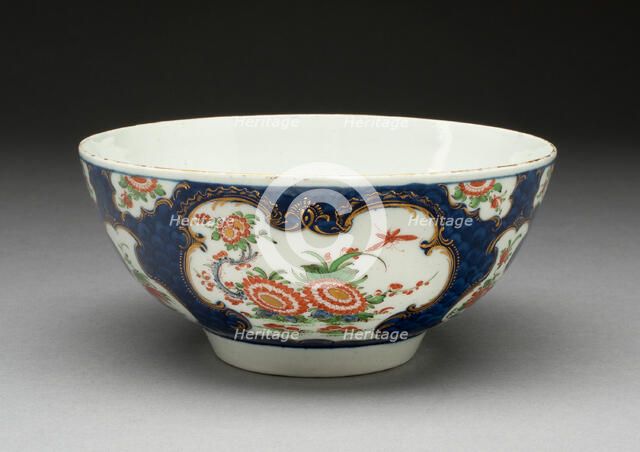 Slop Bowl, Worcester, c. 1770. Creator: Royal Worcester.