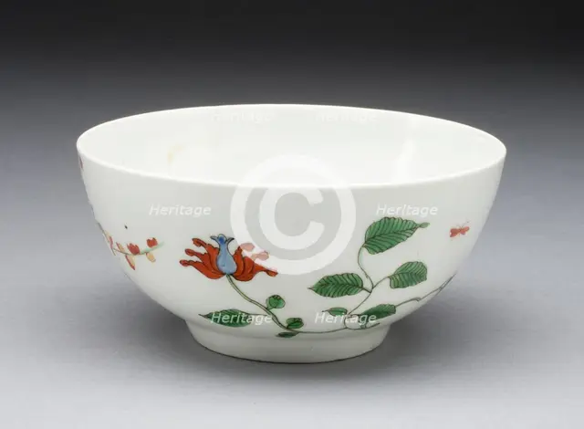 Slop Bowl, Worcester, c. 1770. Creator: Royal Worcester.