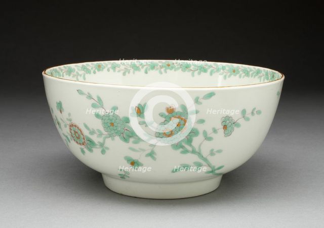 Slop Bowl, Worcester, c. 1770. Creator: Royal Worcester.