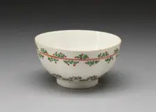 Slop Bowl, Worcester, c. 1770. Creator: Royal Worcester