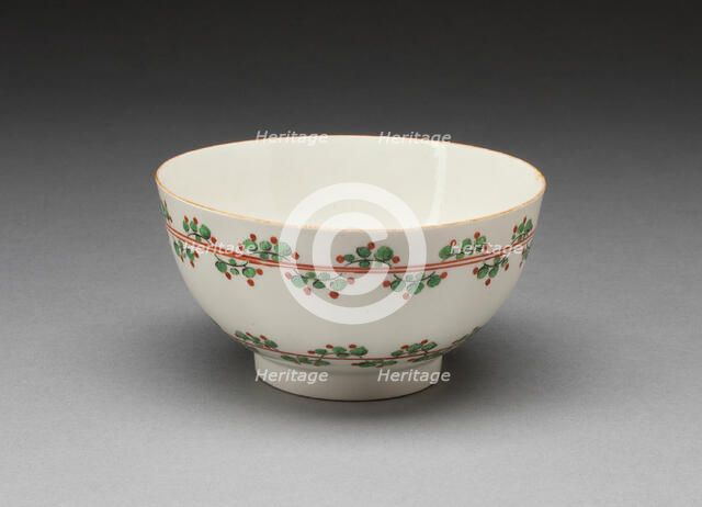 Slop Bowl, Worcester, c. 1770. Creator: Royal Worcester.