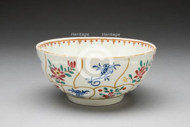Slop Bowl, Worcester, c. 1770. Creator: Royal Worcester.