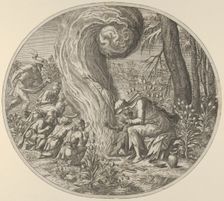 Sloth, after the Seven Deadly Sins ca. 1550-55. Creator: Leon Davent