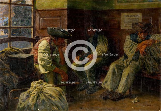 Slovak Exiles, 1911. Creator: Milos Slovák.