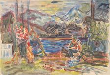 Slovak family, 1935-1944. Creator: Arnold Peter Weisz-Kubincan