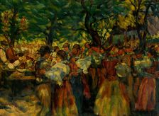 Slovak Feast, 1927. Creator: Gustav Mally
