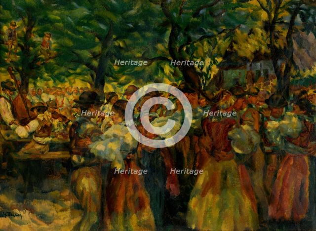 Slovak Feast, 1927. Creator: Gustav Mally.
