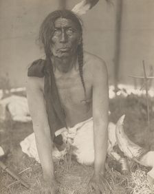 Slow Bull, 1907. Creator: Edward Sheriff Curtis