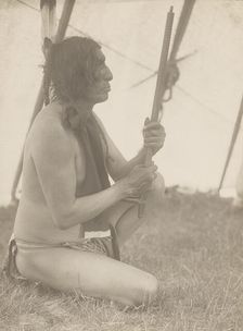 Slow Bull, 1907. Creator: Edward Sheriff Curtis