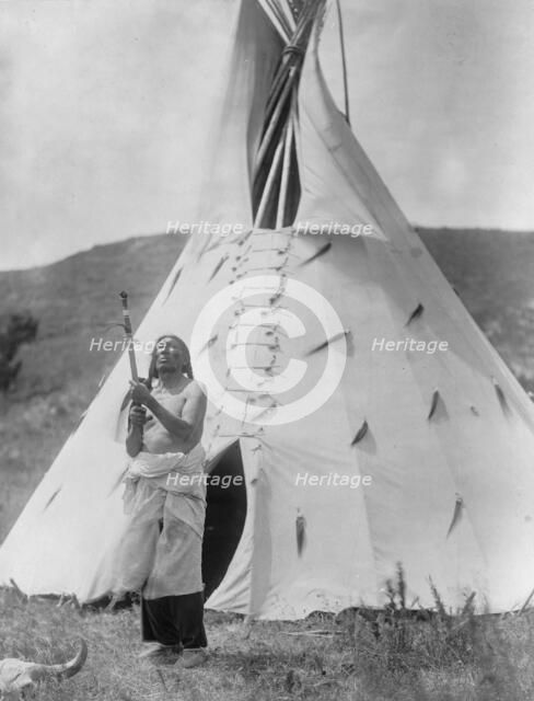 Slow Bull, c1907. Creator: Edward Sheriff Curtis.