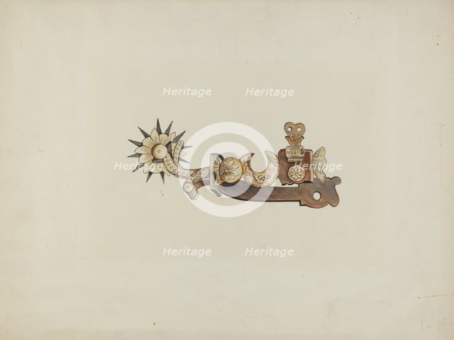 Spur, 1935/1942. Creator: William Hoffman.