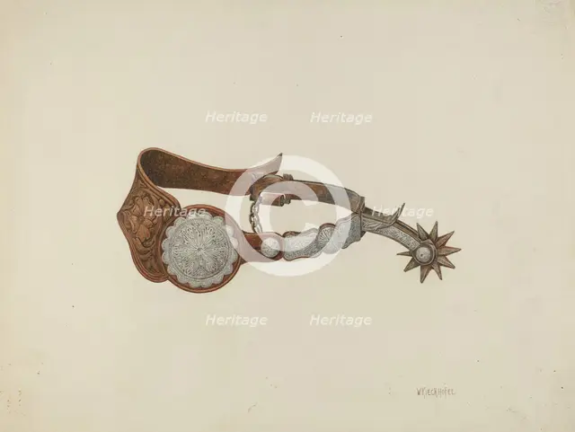 Spur, 1935/1942. Creator: William Kieckhofel.