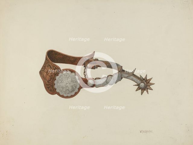 Spur, 1935/1942. Creator: William Kieckhofel.