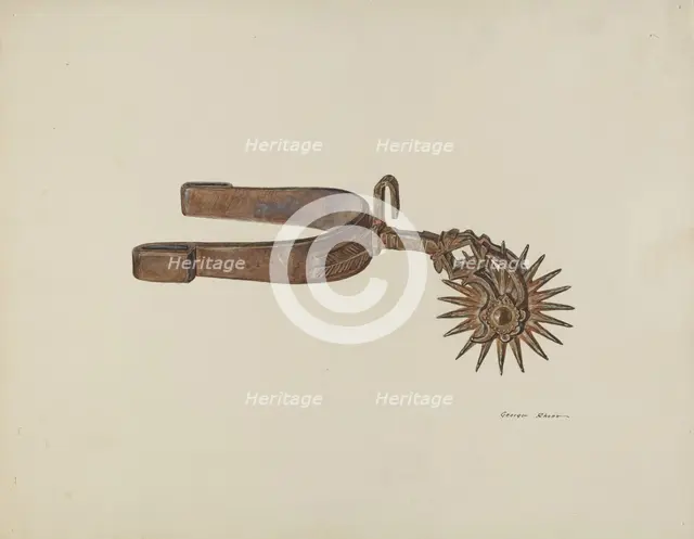 Spur, 1935/1942. Creator: George E. Rhone.
