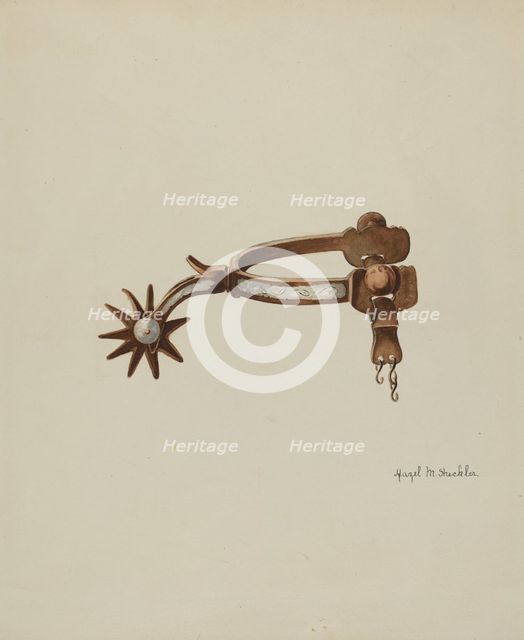 Spur, 1935/1942. Creator: Hazel Sheckler.