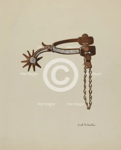 Spur, 1935/1942. Creator: Hazel Sheckler.