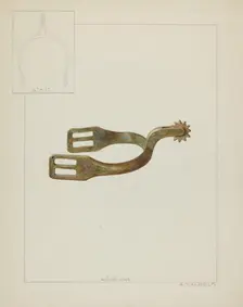 Spur, c. 1936. Creator: Alfred Walbeck
