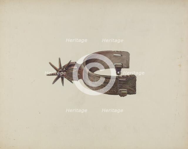 Spur, c. 1936. Creator: Gerald Transpota.