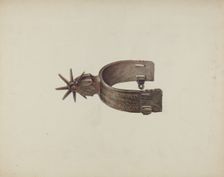 Spur, c. 1936. Creator: Gerald Transpota