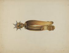 Spur, c. 1936. Creator: Gerald Transpota