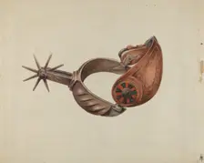 Spur, c. 1936. Creator: Gerald Transpota