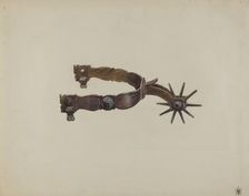 Spur, c. 1936. Creator: Gerald Transpota