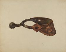 Spur, c. 1936. Creator: Gerald Transpota