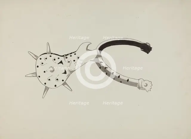 Spur, c. 1936. Creator: J.Henry Marley.