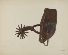 Spur, c. 1937. Creator: Vera Van Voris