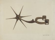 Spur, c. 1937. Creator: W. J. Goodacre