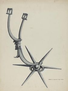 Spur, c. 1937. Creator: Majel G. Claflin