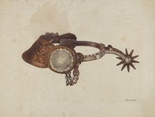 Spur, c. 1938. Creator: Verna Tallman