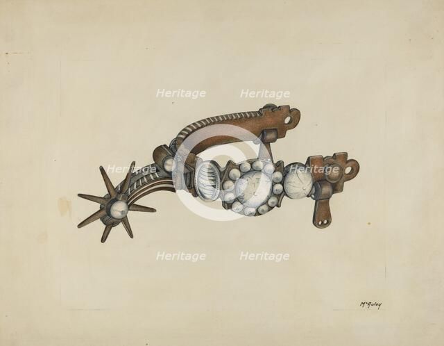 Spur, c. 1938. Creator: William McAuley.