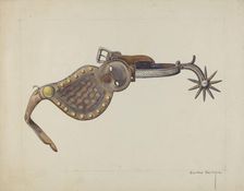 Spur, c. 1938. Creator: Bertha Semple