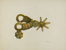 Spur, c. 1938. Creator: Cornelius Christoffels