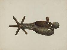 Spur, c. 1938. Creator: Gerald Transpota